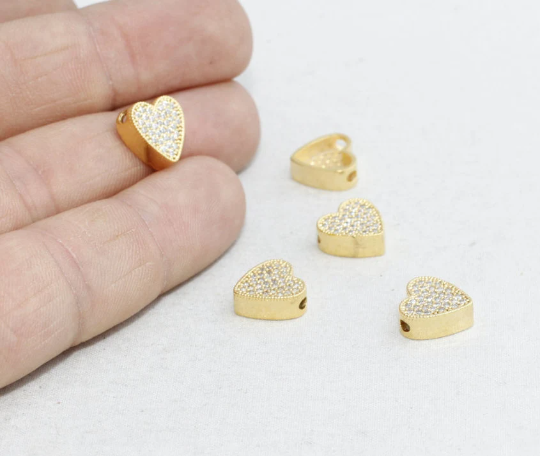 Shiny Gold Heart
