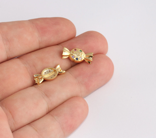 Shiny Gold Candy Charms
