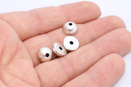 Spacer Beads, Half Ball Beads, brass