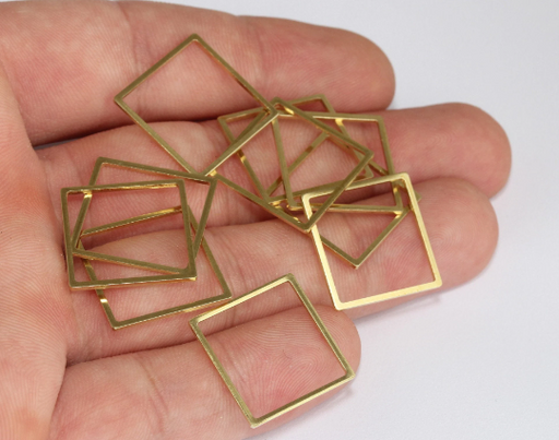 Brass Square Connector