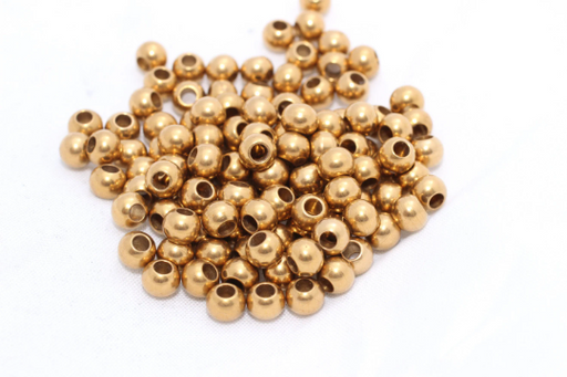 Spacer Beads, Hollow Beads, Tiny
