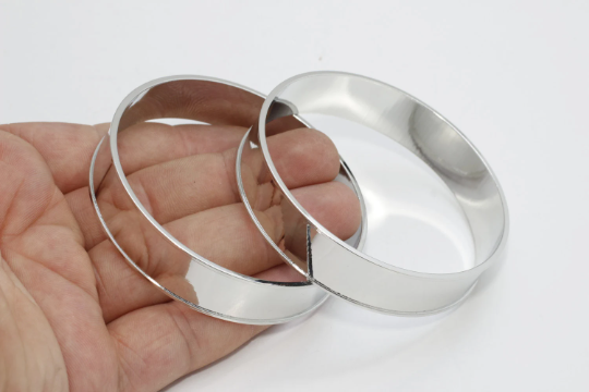 Rhodium Plated Bracelet