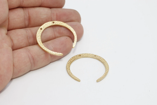 Brass Horn Charms