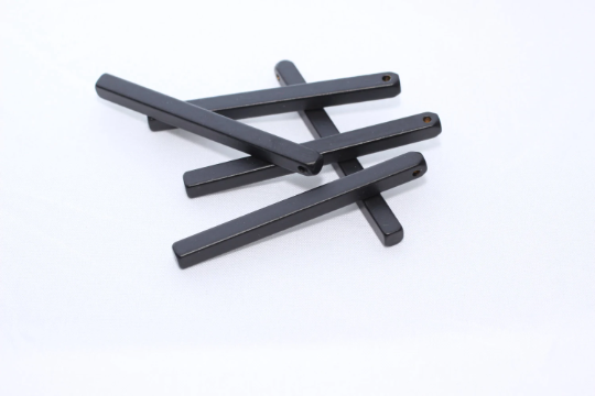 4x50mm Black Plated Bar, Stamping Bar, Nameplate Bar, ETS8