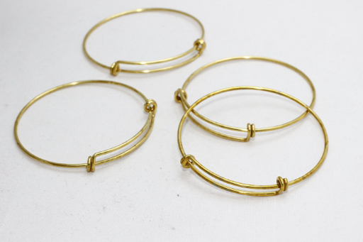 Brass Memory Wire Bracelet