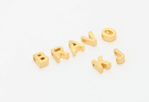 Letter Charms, Letter Beads