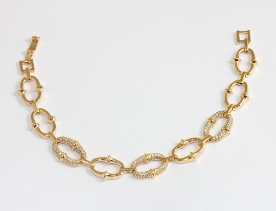 Shiny Gold Bracelets