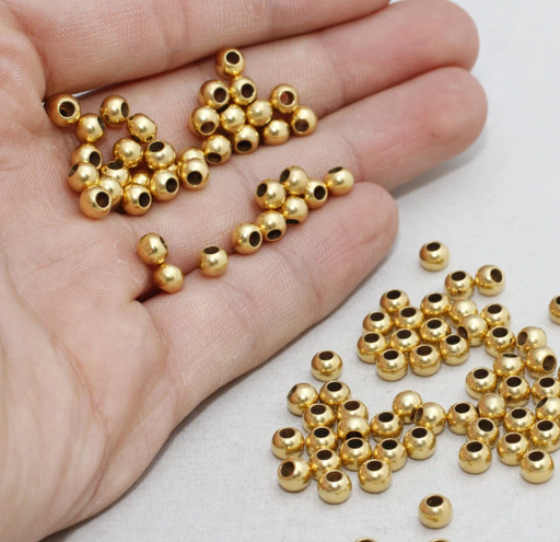 Spacer Beads, Hollow Beads