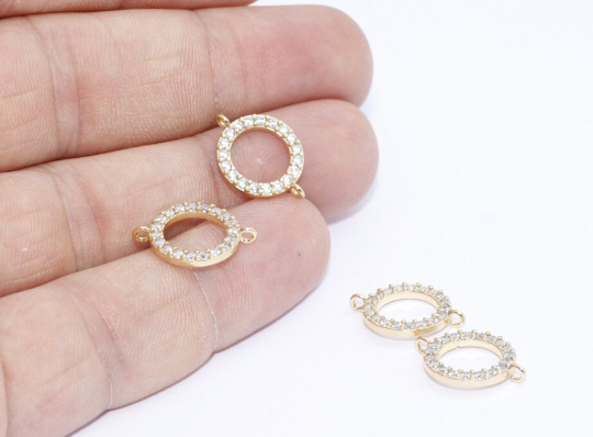 Shiny Gold Charms