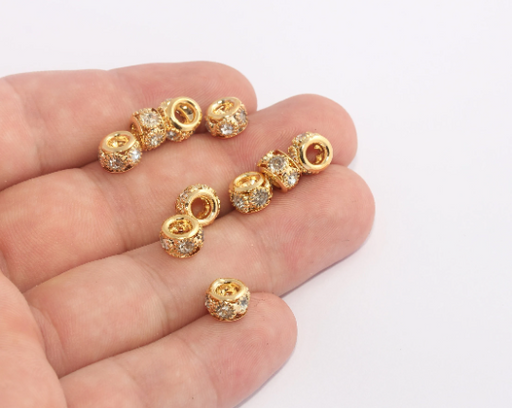 Spacer Beads, Rhinestone