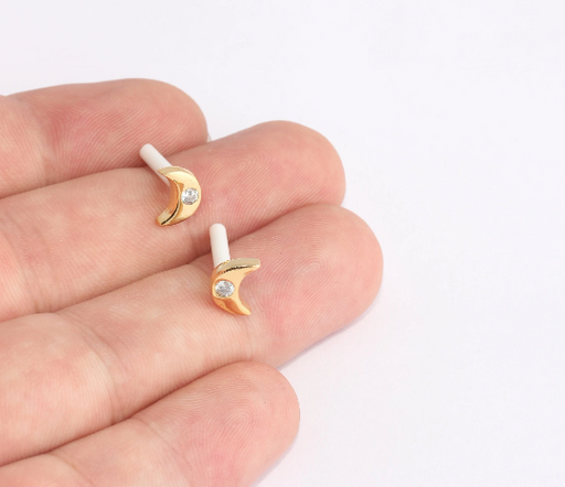 Earrings, Micro Pave,