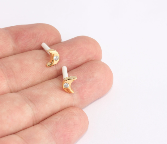 Earrings, Micro Pave,