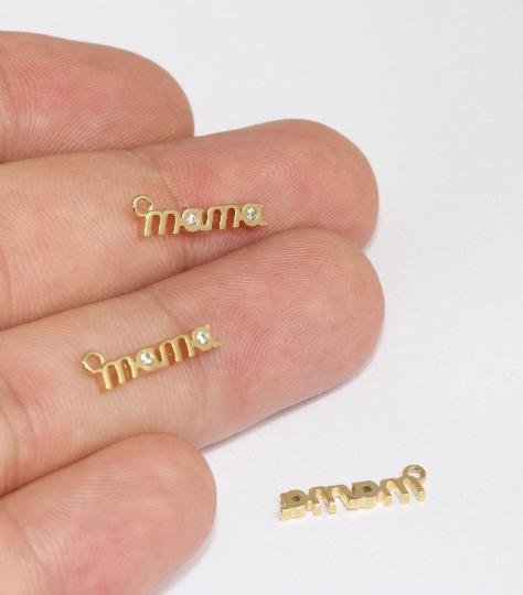 Shiny Gold Mama Charms