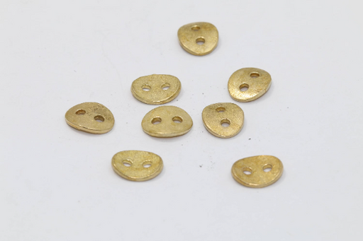 Brass Button Charms