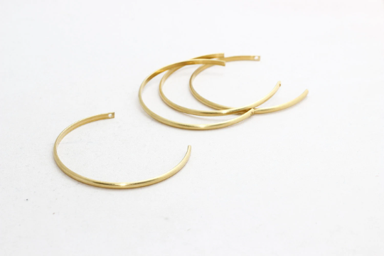 Brass Wire Bracelet 2 holes