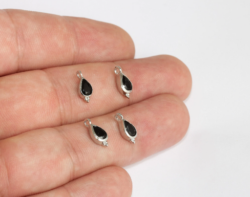 Cz Black Bracelet Charms