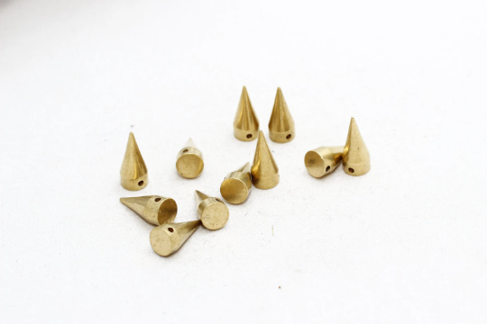 Brass Spike Pendant