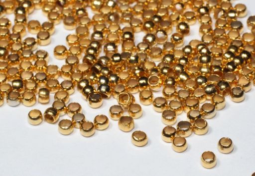 Stopper Beads, crimps