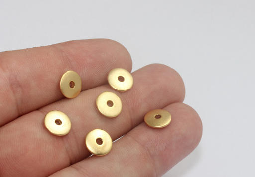 Coin Beads, Rondelle Beads