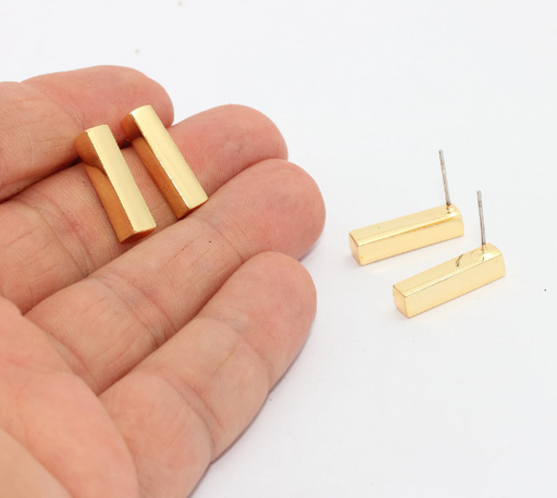 Cube Stud Earrings