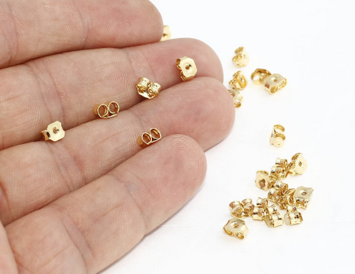 Earring Stoppers, Butterfly