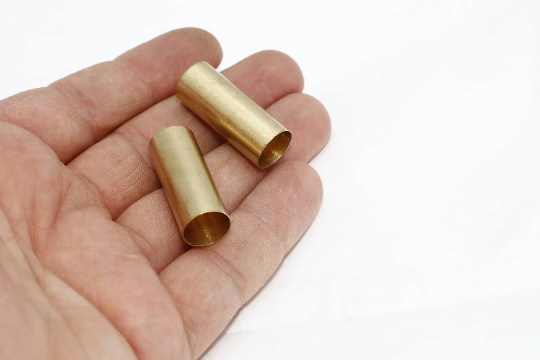 15x30mm Raw Brass Tubes, Tube Beads, Huge Tubes , SOM317