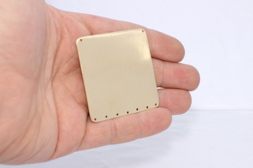 Brass Square Pendant