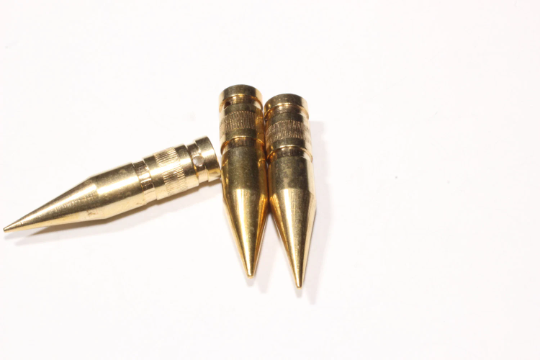 Brass Bullet Charms