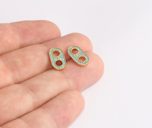 Shiny Gold Pull Charm