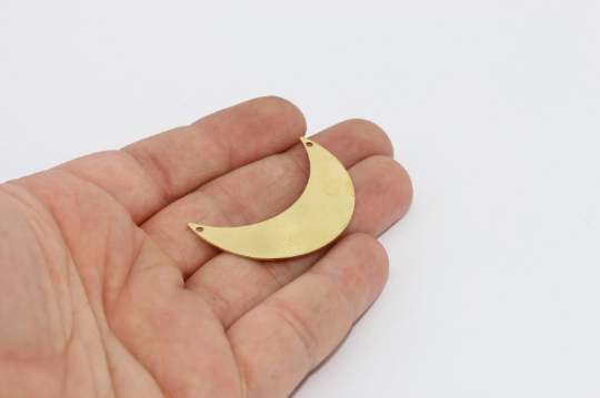 Brass Moon Pendant