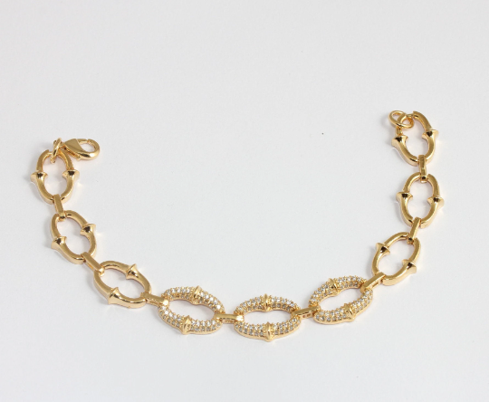 Shiny Gold Bracelets