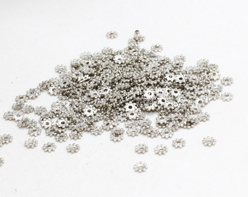 Tiny Snowflake Beads