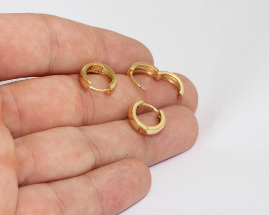 Leverback Earrings, Plain