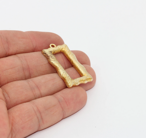 Brass Frame Pendant