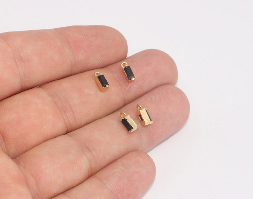 Shiny Gold Drop Beads