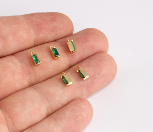 Shiny Gold Drop Beads