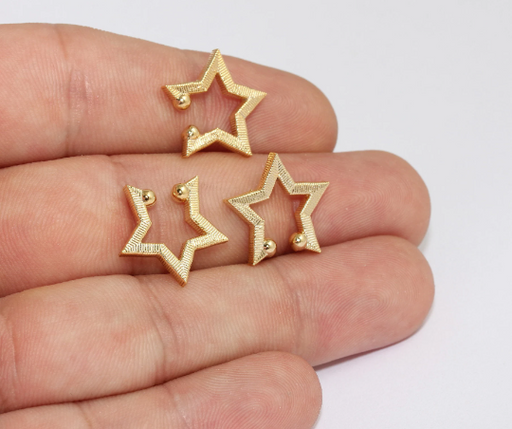 Star Hoop Ear Cuff