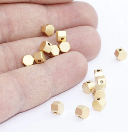 Hexagon Beads, Hexagon Charms