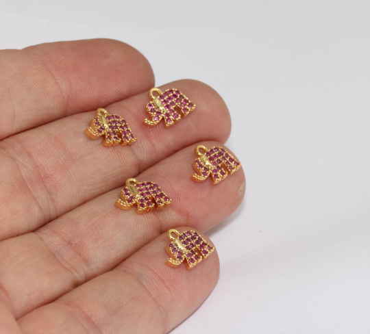 Shiny Gold Charms