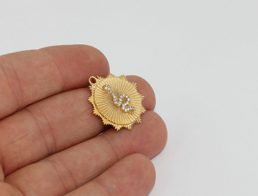 Shiny Gold Snake Medallion