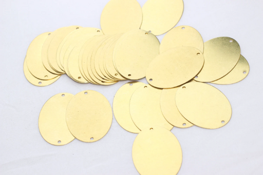 Brass Oval Coins