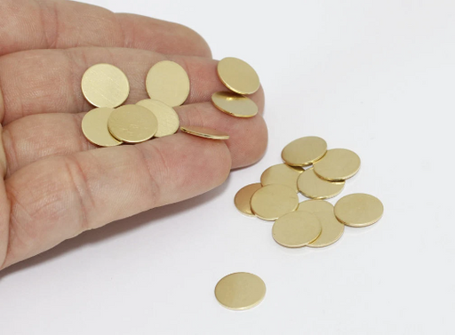 Brass Round Disc