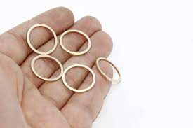Brass Closed Rings