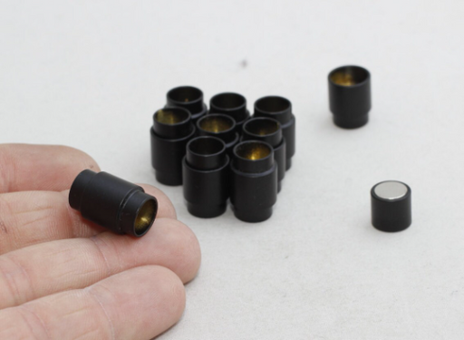 Inner Size Black Plated Magnetic Clasps