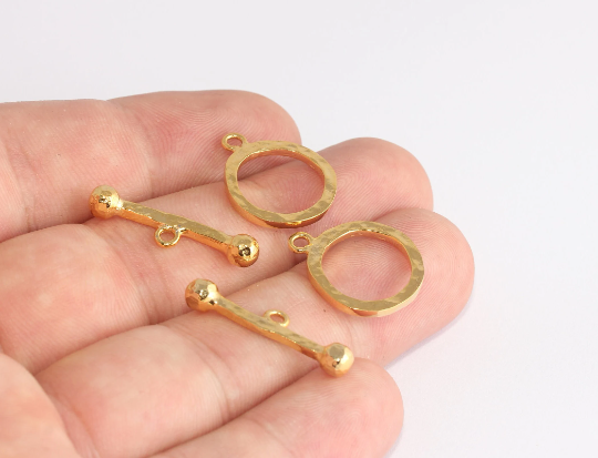Shiny Gold Toggle Clasp