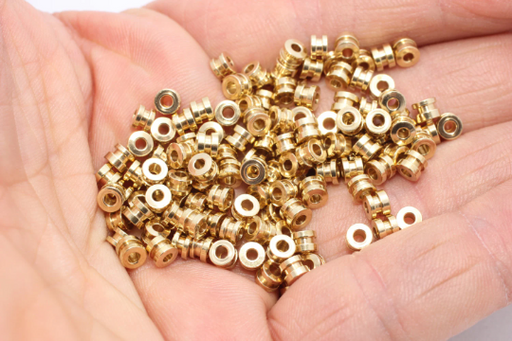 Rondelle Beads, Mini Round