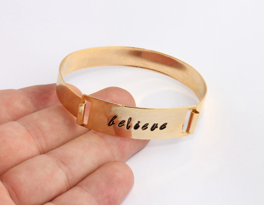 Shiny Gold Bracelets
