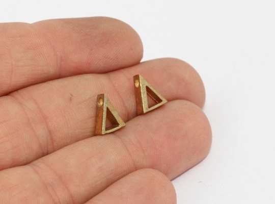 Brass Delta Letter