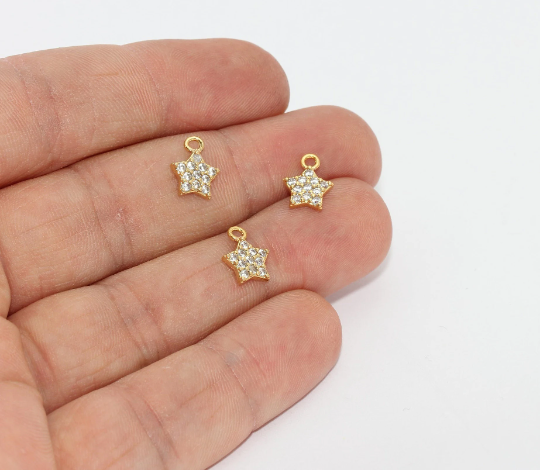 Cubic Star Charms