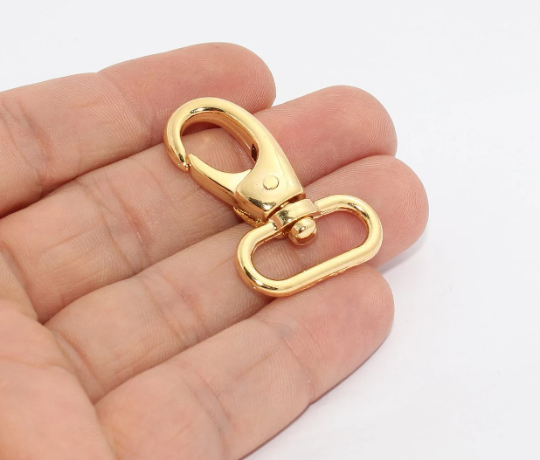 Shiny Gold Swivel Clasp